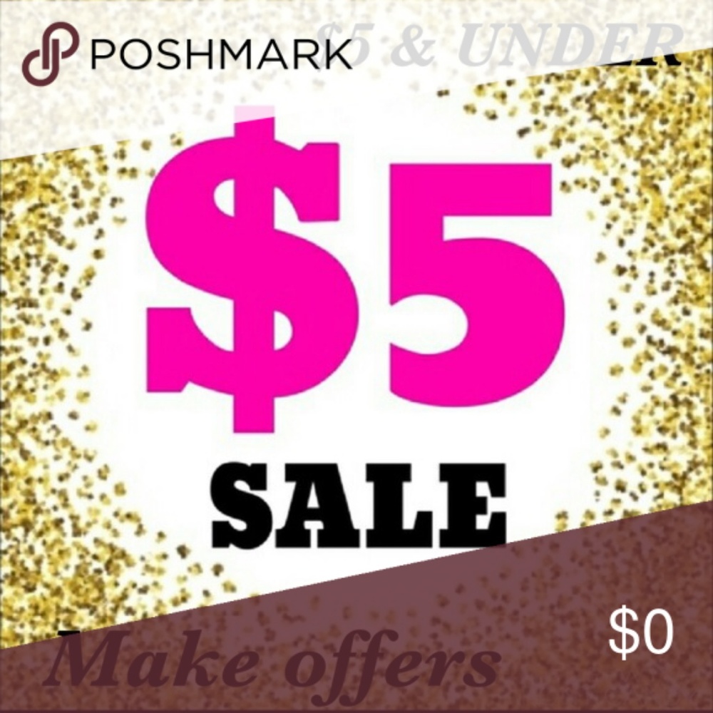 Scroll down for $5 or less sale items!